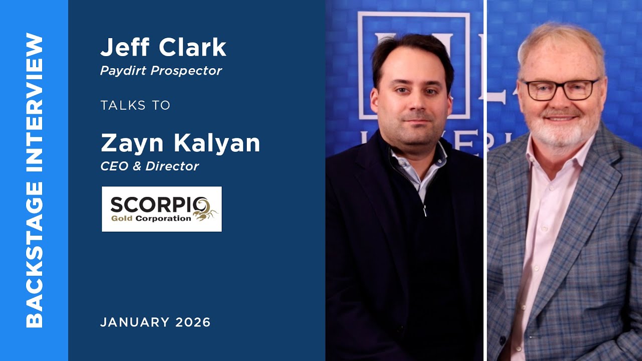 One of Jeff Clark's Top Stock Pick's - Scorpio Gold Corp.