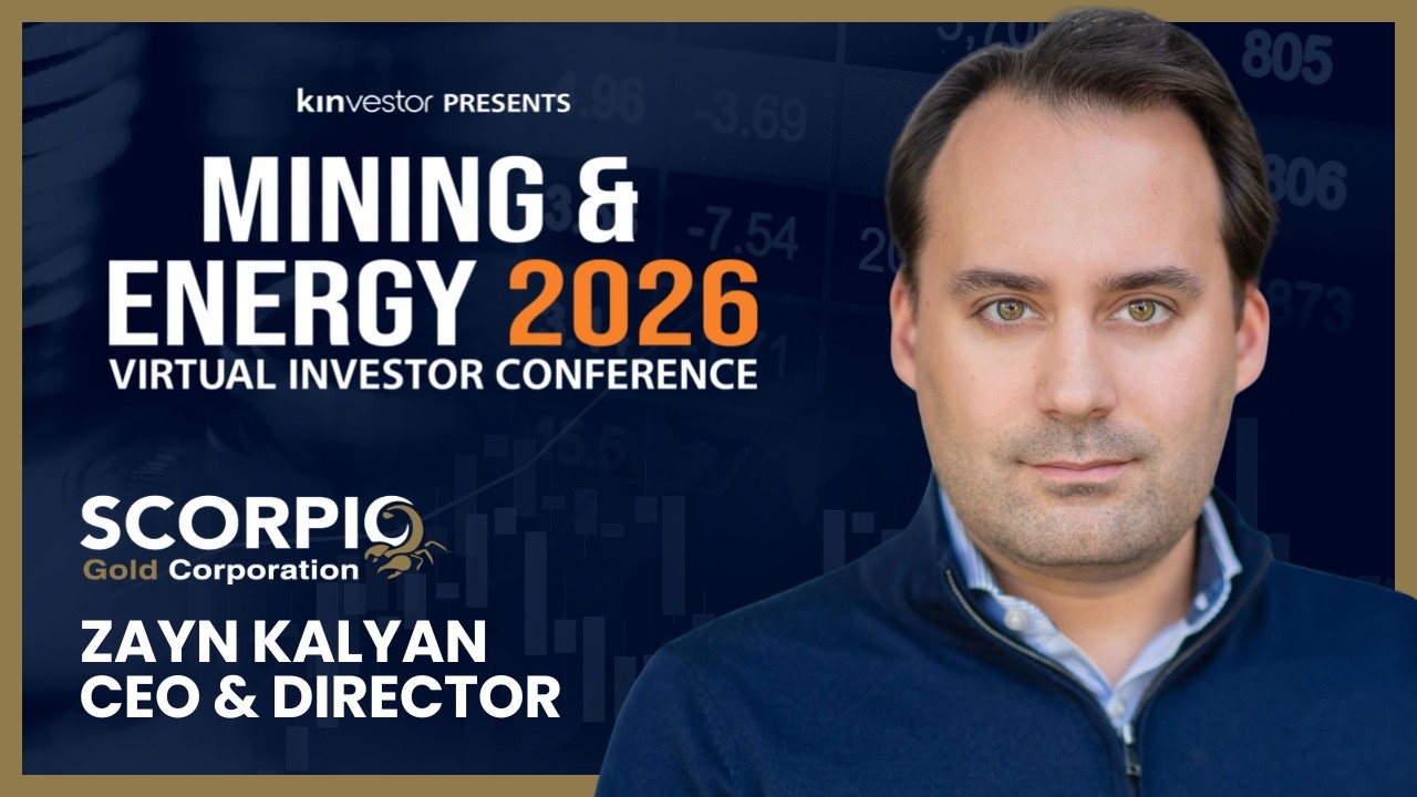 Webinar Replay: Scorpio Gold at Kinvestor Mining & Energy Conference 2026 | CEO Presentation